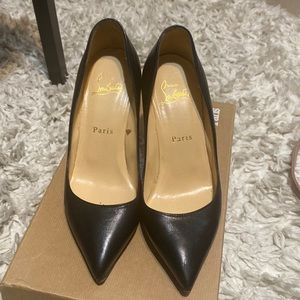 Christian Louboutin 36.5 Pigalle 85 Nappa shiny